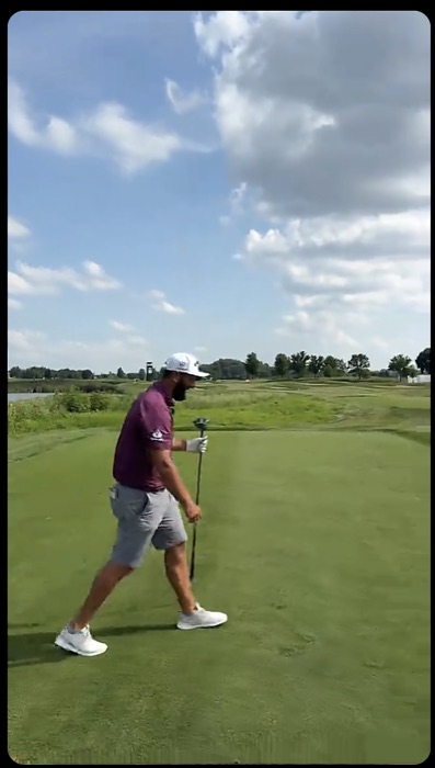 TikTok: Jon Rahm and Wesley Bryan definitely wanted that one back